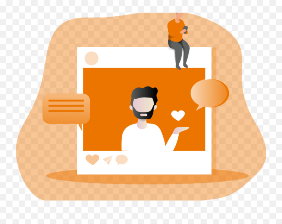 Social Media Graphics Service - Illustration Social Media Graphic Emoji,Social Media Emotion