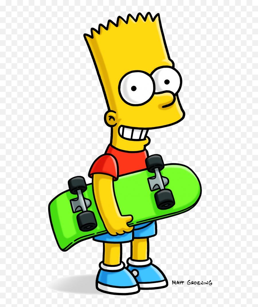 Art Draw Bart Simpson - Bart Simpson Emoji,The Simpsons Emotions