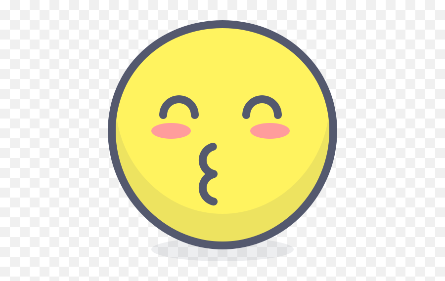 Free Svg Psd Png Eps Ai Icon Font - Happy Emoji,Kiss Emoji Vector