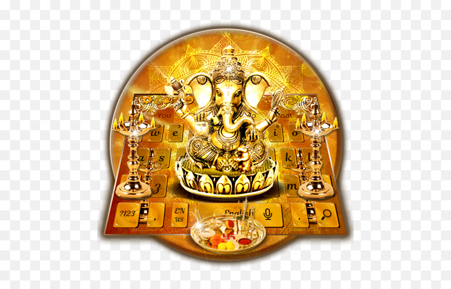 Amazoncom Ganesha Ganpati Bappa Keyboard Theme Appstore - Antique Emoji,Lords Mobile Emojis