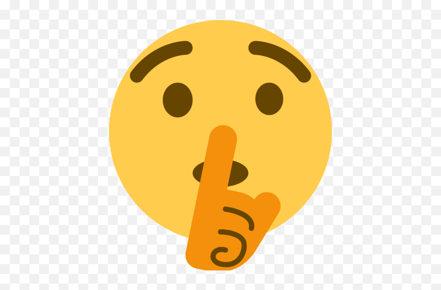 Shushing Face Emoji - Shush Emoji Transparent,Shhhh Emoji