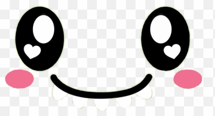 Kawaii Cute Eyes Face Freetoedit - Cute Monster Cute Kawaii Face Png Emoji,Kawaii Face Emoji