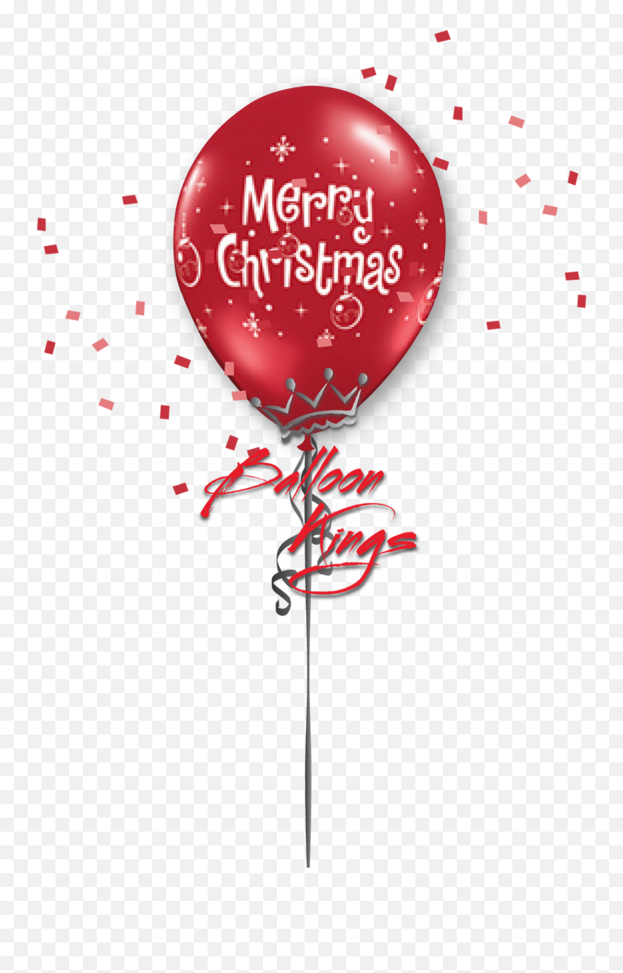 11in Latex Merry Christmas Ornaments - 11 In Double Hearts Red Balloons Kings Emoji,3 Red Balloons Emoji