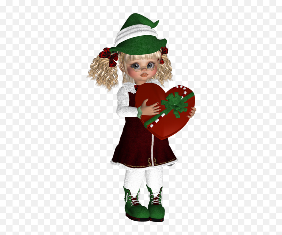 Poser Doll - Christmas Day Emoji,Whatsapp Emoticons Navideños