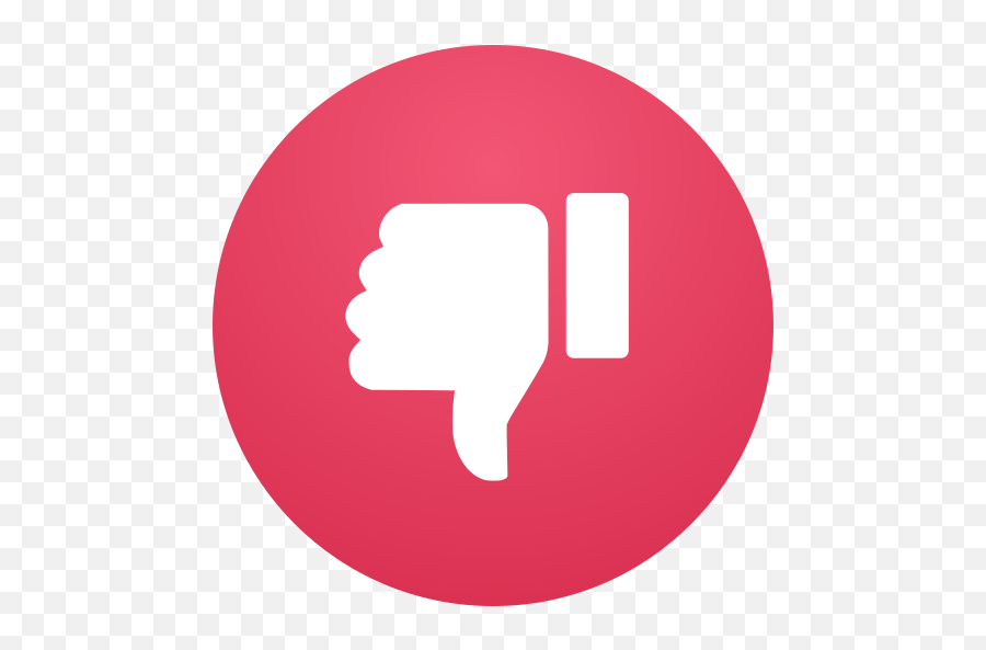 Dislike Emo Emoji Emoticon Free Icon Of Social Reaction - Language,More Cowbell Emoticon