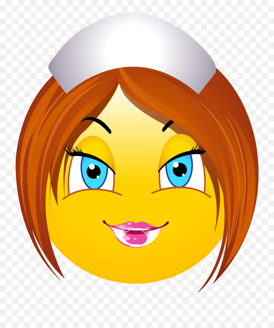 Nurse Emoji Decal - Happy,Emojis For Nurses