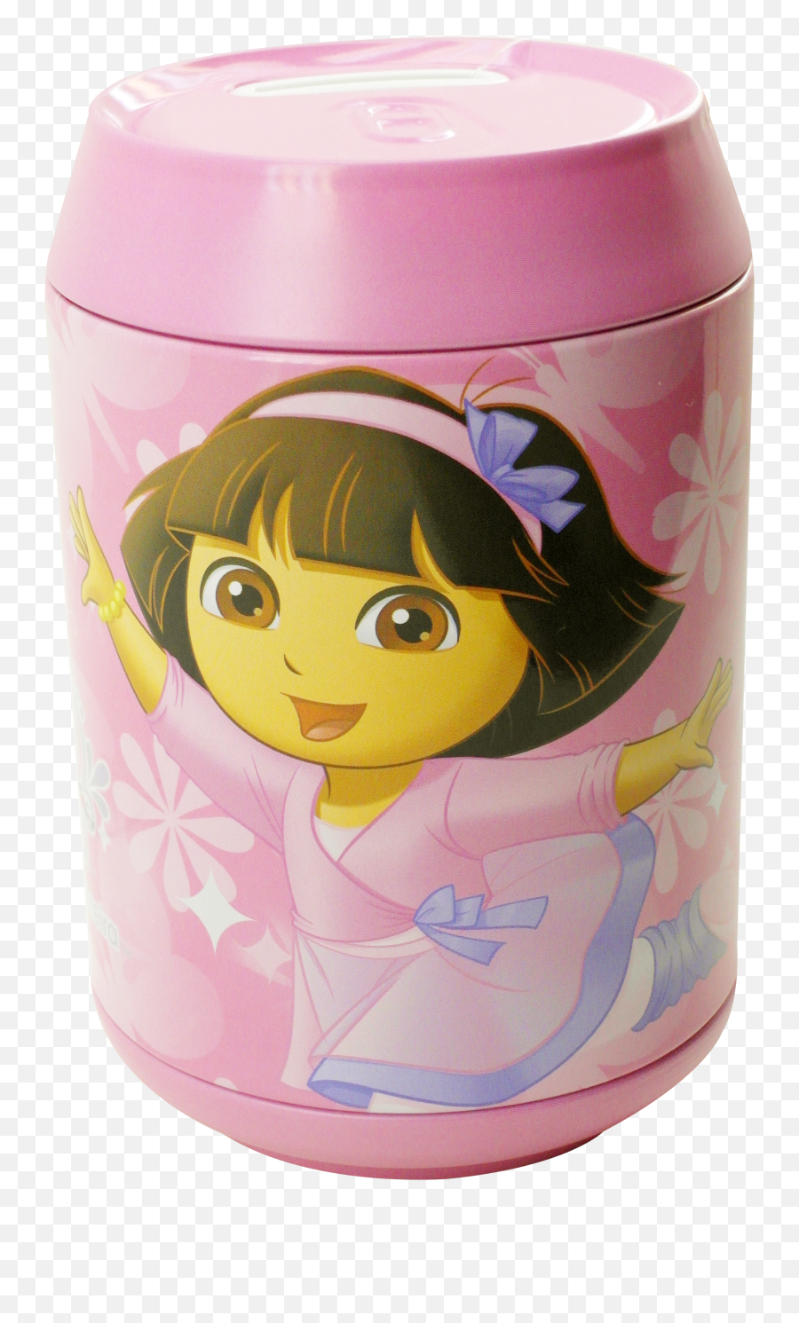Dgx602s - Dr1n Cofre Dora Bailarina Rosa 13cm Dora Aventureira Pequeno Dora The Explorer Emoji,Emoticon Cofrinho Png