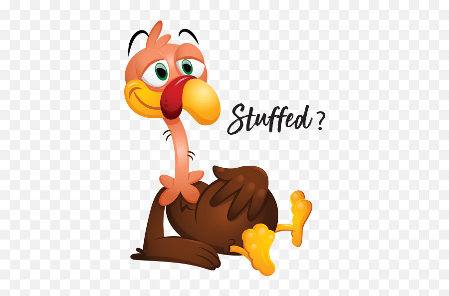 November Expressions Update Fred The Turkey And Starbucks - Thanksgiving Turkey Cartoon Stuffed Emoji,Holiday Emoji