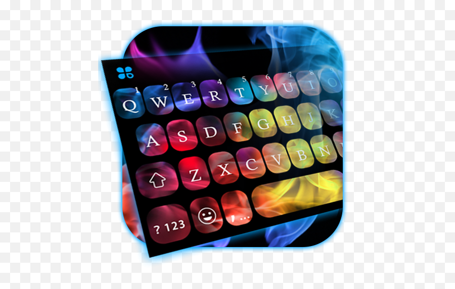 Colorful Smok Keyboard Theme Pc - Dot Emoji,How To Put Emojis On Keyboard For Galaxy Note 5