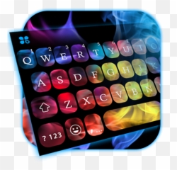 Colorful Smok Keyboard Theme Pc - Dot Emoji,How To Put Emojis On Keyboard For Galaxy Note 5
