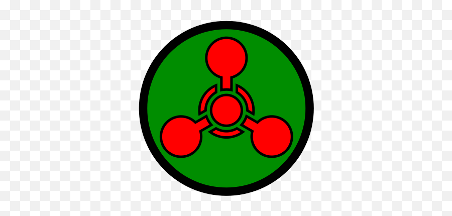 Nuke Symbol - Chemical Weapon Hazard Symbols Emoji,Nuke Text Emoticon Art'