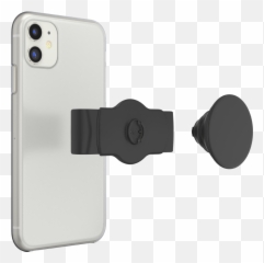 Popgrip Slide Stretch Black With - Popsockets Ajustavel Emoji,Compatible Emojis For Galaxy9 Note