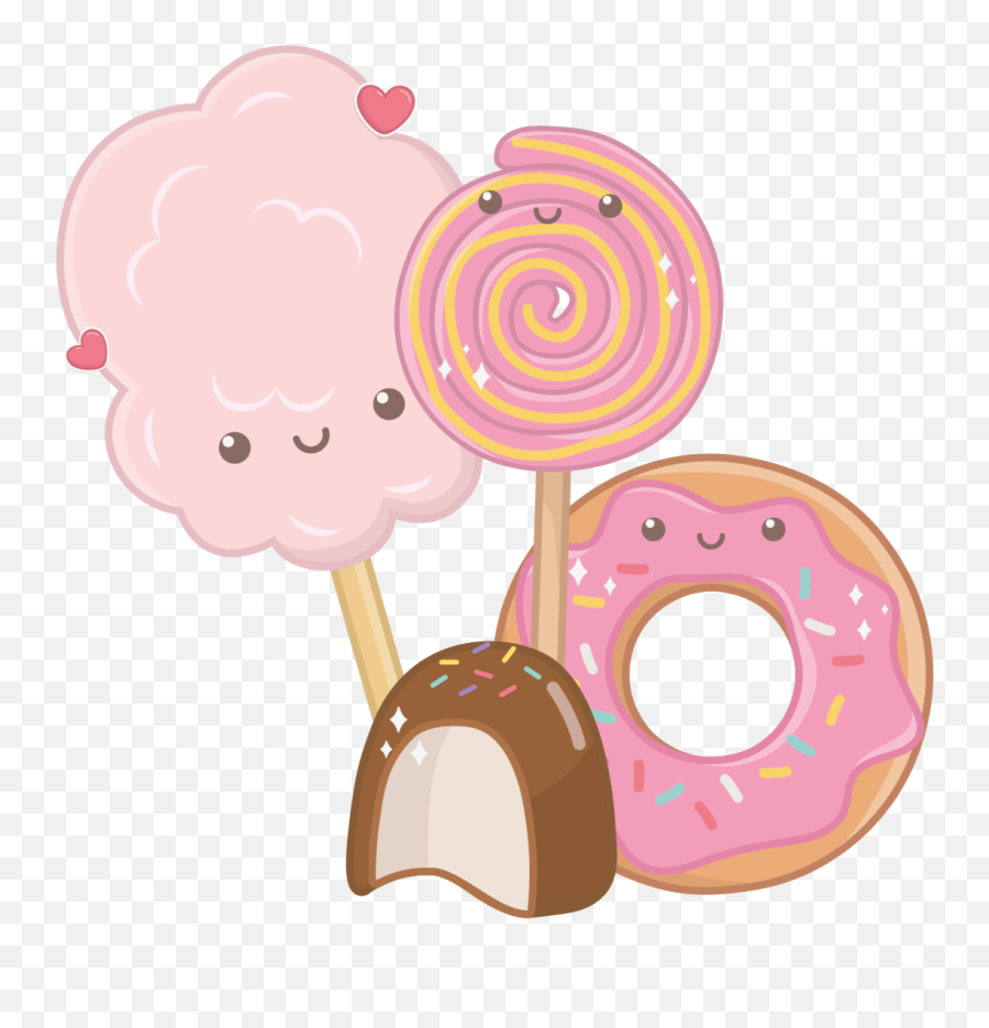 Anime Sweets Illustration Sticker - Lollipop Anime Candy Emoji,Emoji Candy/sticker