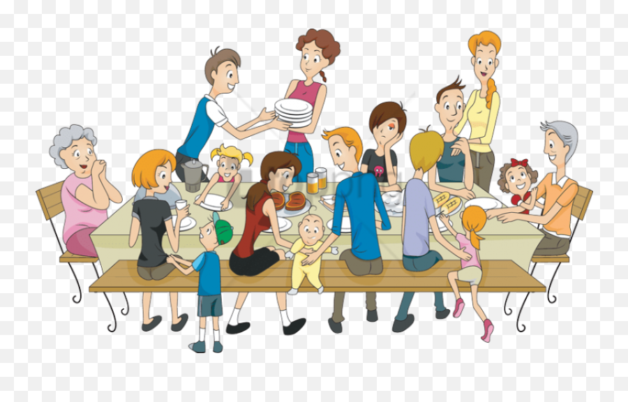Family Clipart Png - Family Image With Transparent Family Reunion Clipart Emoji,Camisas Emoji