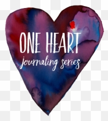 One Heart Journaling Series - Romantic Emoji,Emotions Heart Healing
