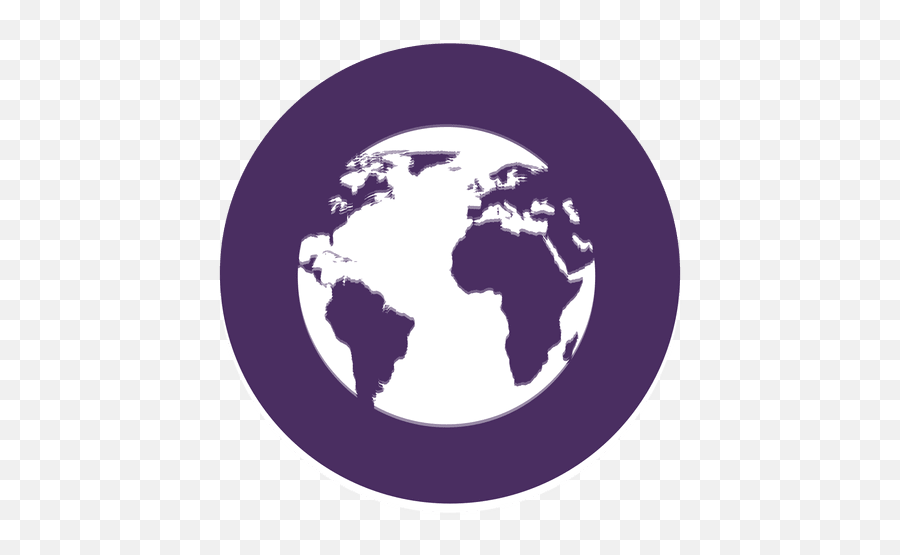 Earth Round Icon Transparent Png Svg - World Map Design Png Emoji,Earth Emoticon Png