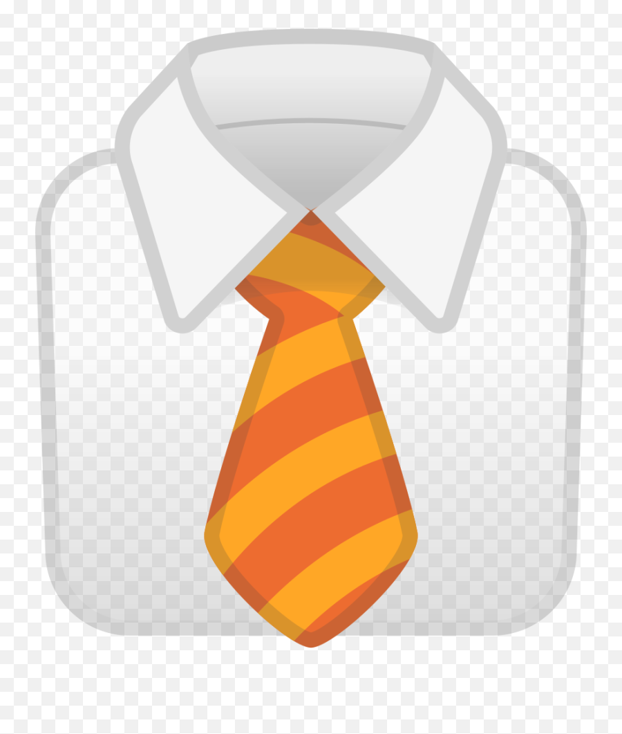 Necktie Icon Noto Emoji Clothing U0026 Objects Iconset Google - Camisa Con Corbata Animada,A Dress, Shirt And Tie, Jeans And A Horse Emoticon