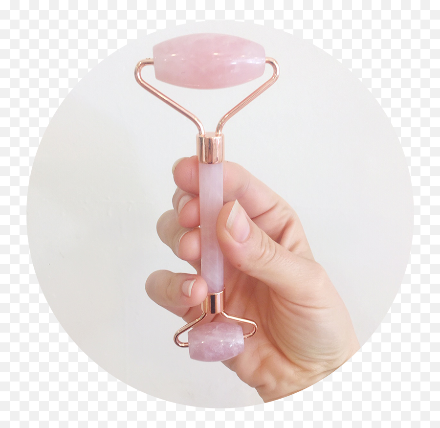 Rose Quartz Face Roller Emoji,Glass Emotions Facebook Crystal Loke