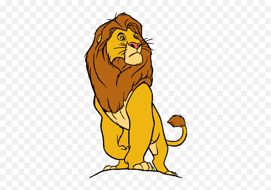 Mufasa Lion King Clipart - Mufasa Lion King Clipart Emoji,Lion King Emojis