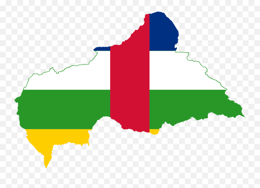 Central African Republic Flag Map Clipart Free Download - Central African Republic Flag In Country Emoji,Ireland Flag Emoji