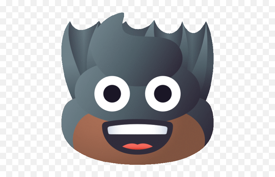 Superhero Poop Pile Of Poo Sticker - Superhero Poop Pile Of Emoji,I Am Batman In Emojis