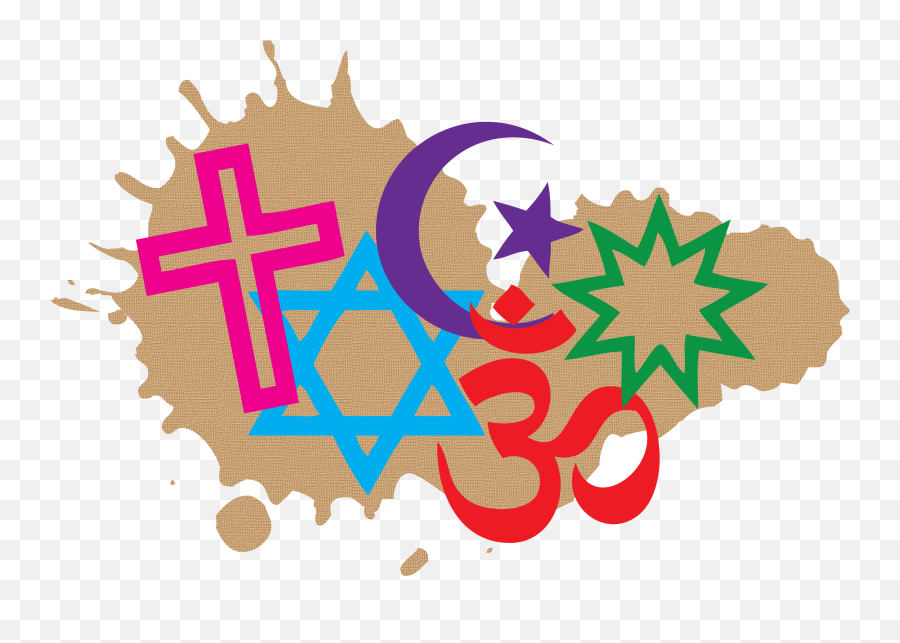 6 Main Religion Symbols - Clip Art Library Emoji,Facebook Emoticons Religious Prayer