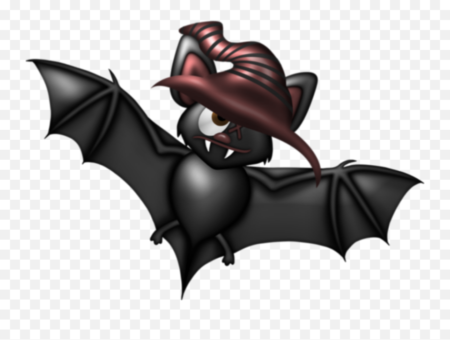 Mq Black Bat Helloween Sticker By Marras - Fictional Character Emoji,Bat Emoji