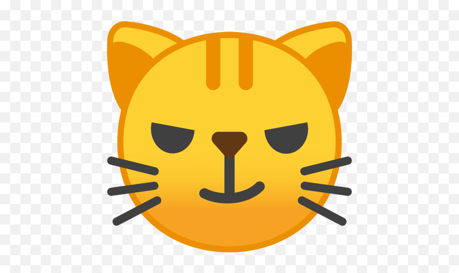 Cat Making A Superiority Grimace Emoji,Grimmace Emoticon