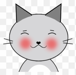 Cat - Cute Stickers By Yuri Andryushin Emoji,Japanese Emoji Faces Cat