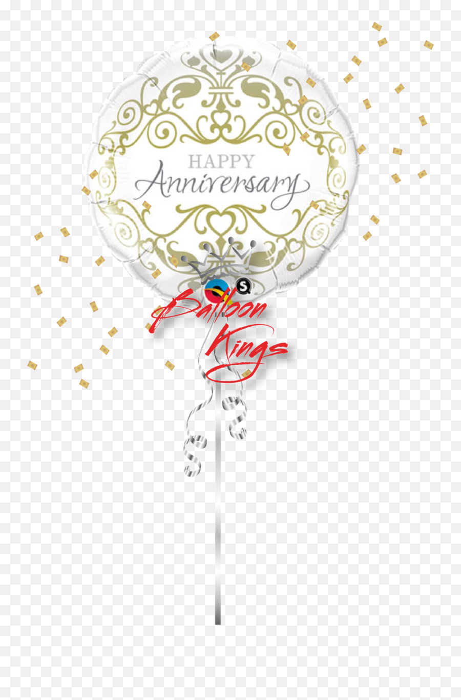 Happy Anniversary Classic - Foil Balloon Anniversary Emoji,Happy Anniversary Emoji