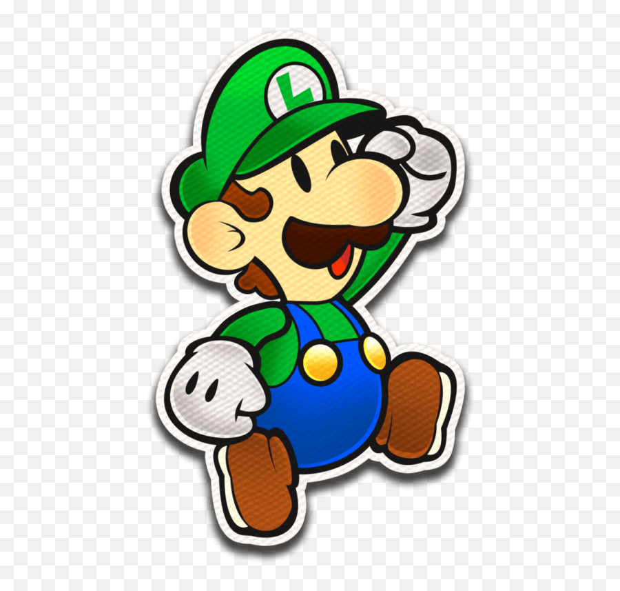 Free Png Download Paper Luigi Color Splash Png Images - Paper Mario Colour Splash Characters Emoji,Splashing Emoji