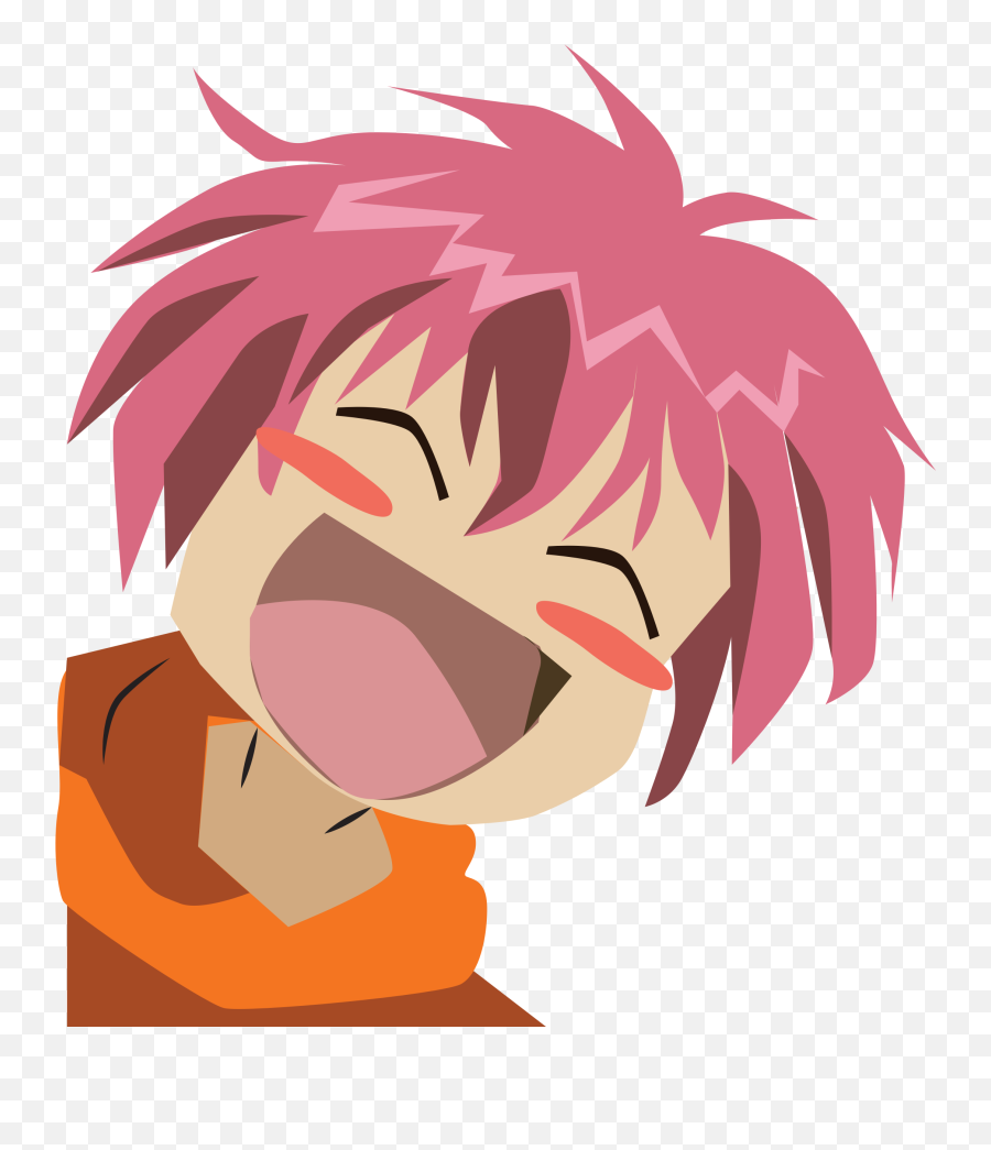 Smile Computer Icons Laughter Digital Media User - Anime Boy Anime Happy Boy Png Emoji,Letter And Boy Emoji