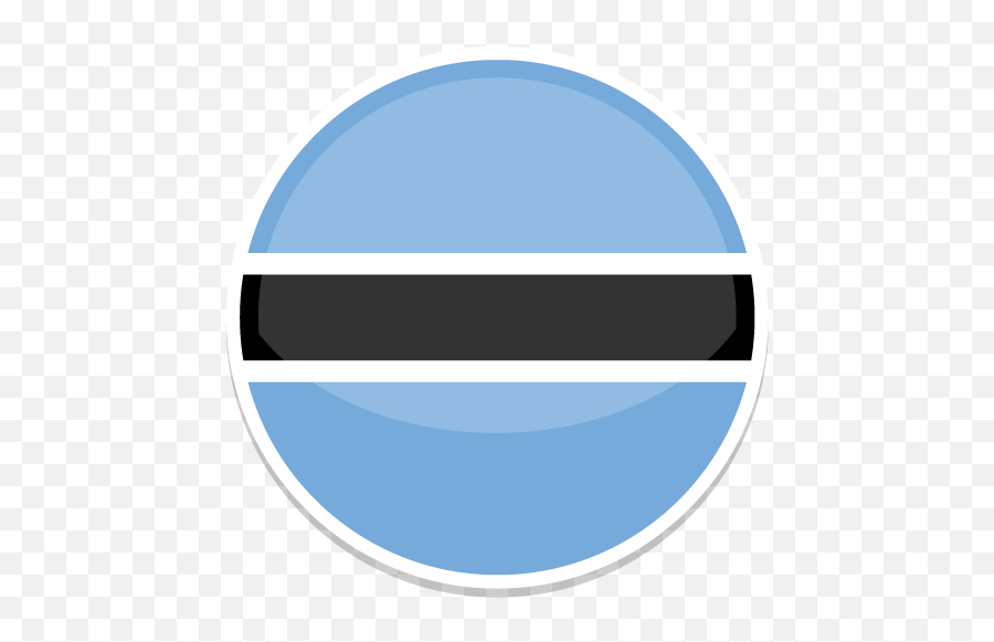 Round World Flags Iconset - Botswanaflag Circle Emoji,Botswana Flag Emoji