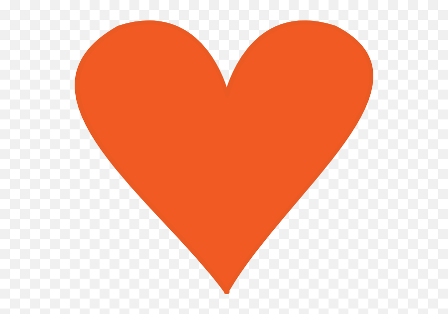 Hearts Clipart Orange Hearts Orange Transparent Free For - Heart Icon Png Emoji,Heart Sparkle Emoji Balloon