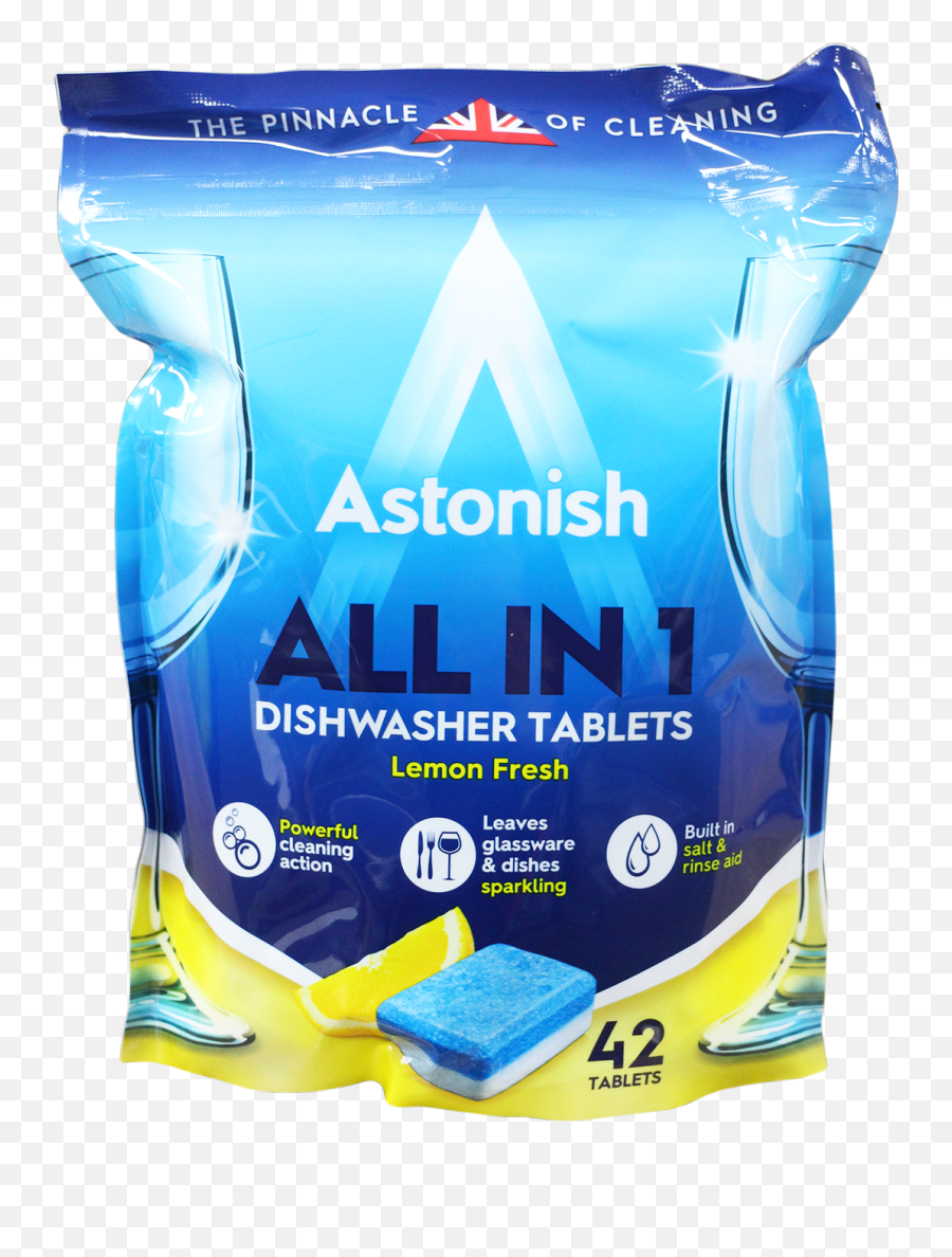 Astonish Dishwasher Tablets All In One - Astonish Tablets Emoji,Lemon And First Aid Kit Emoji