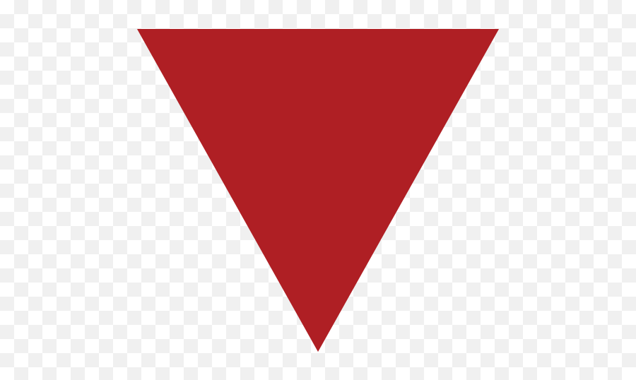 Down - Red Triangle Png Hd Emoji,Triangle Emoji