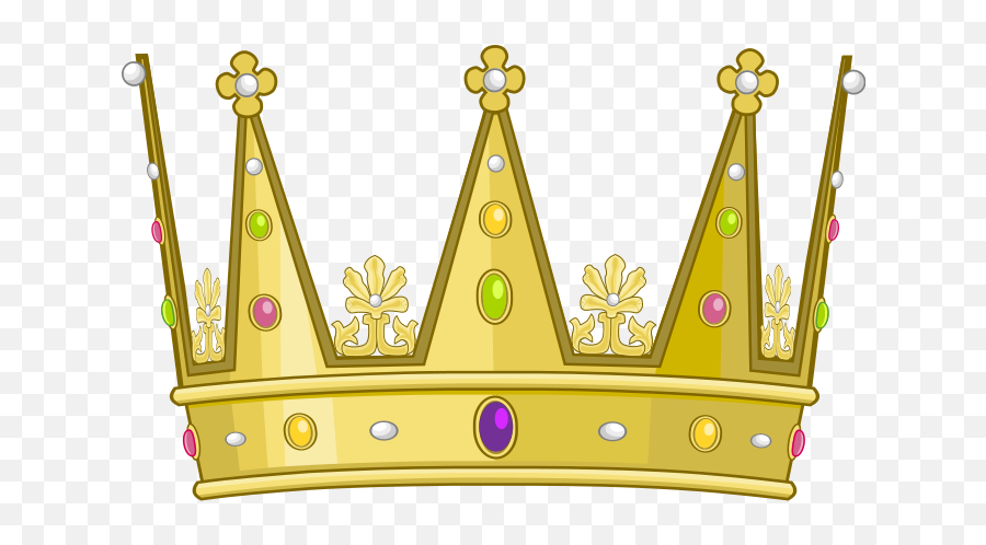 Golden Prince Crown Png Transparent - Crown For Prince And Princess Png Emoji,Prince Crown Emoji