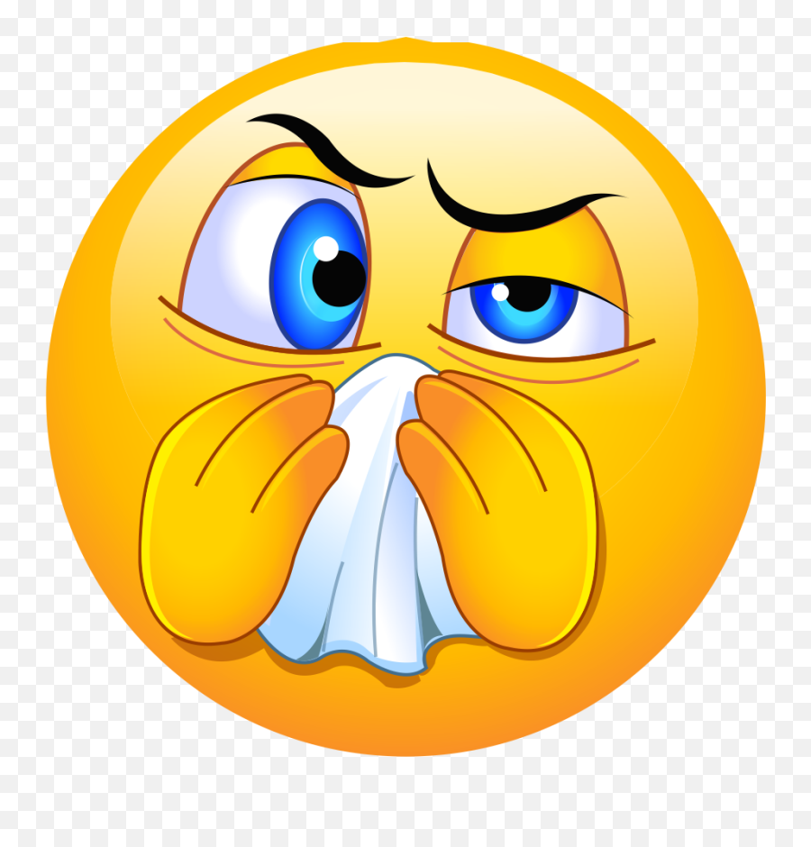 Nose Blowing Emoji Decal - Blowing Nose Emoji,Nose Emoji