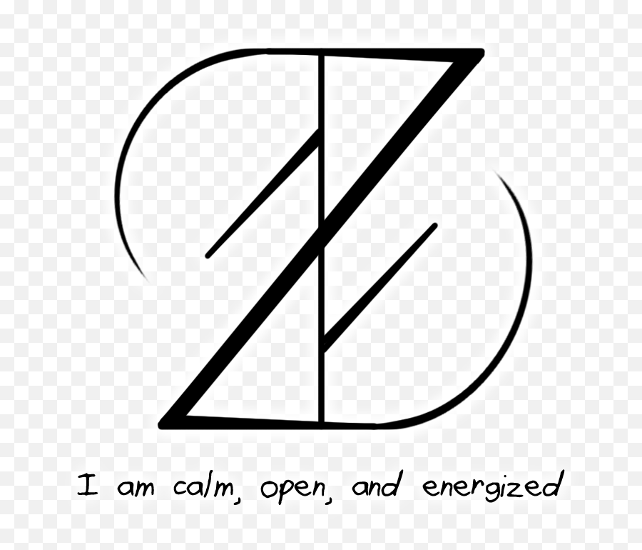 Pin - Calm Sigil Emoji,No Emotions For Magick