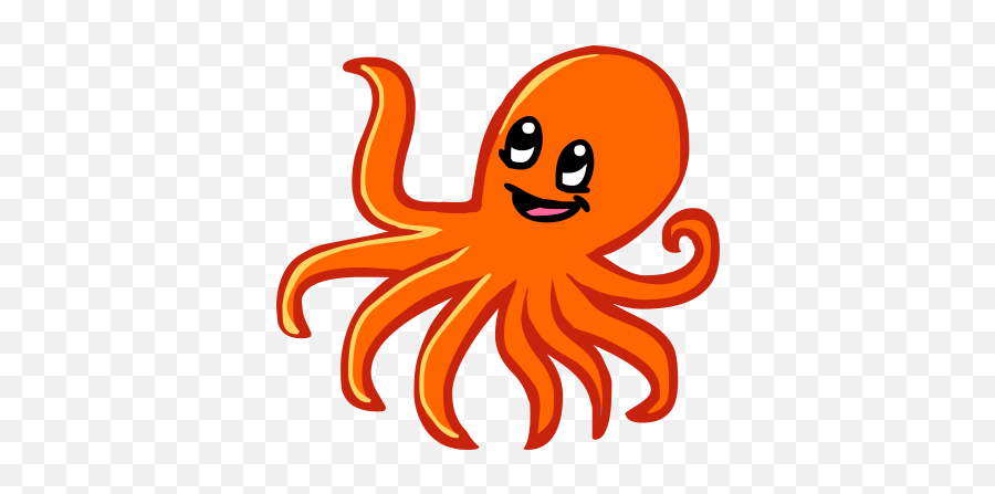 Octopus Squid Octopuses Png Images 9png Snipstock - Octopus Cartoon Png Emoji,Octopus Capable Of Emotion