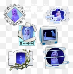 Elsa Letitgo Showyourself Sticker - Lovely Emoji,Frozen As Told By Emoji