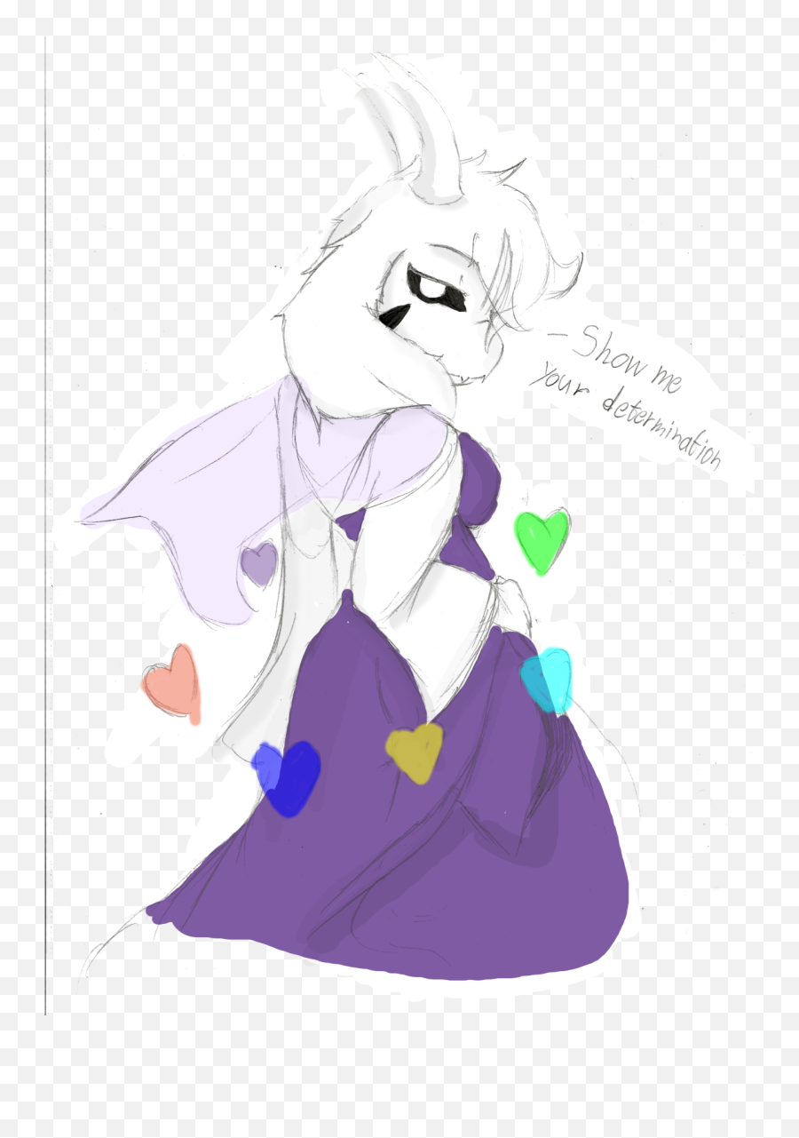 Girl Gote - Fictional Character Emoji,Asriel Dreemurr Emotions