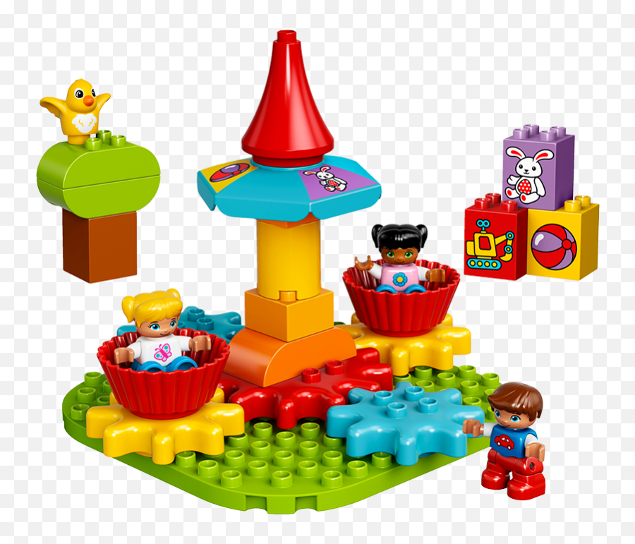 10845 Lego Duplo My First Carousel - Duplo 10845 Emoji,Lego Emotions Coloring Page