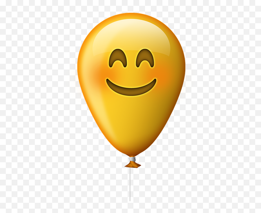 Free Photo Balloon Happy Emoticon Smile - Ballon Plaatjes Emoji,Happy Crocodile Emoticon