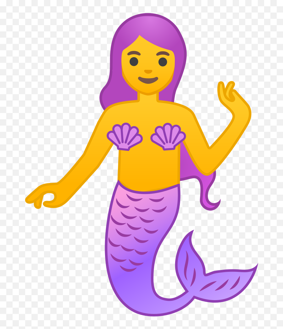 Mermaid Icon Noto Emoji People Stories Iconset Google - Mermaid Emoji,Disney Ariel Emojis