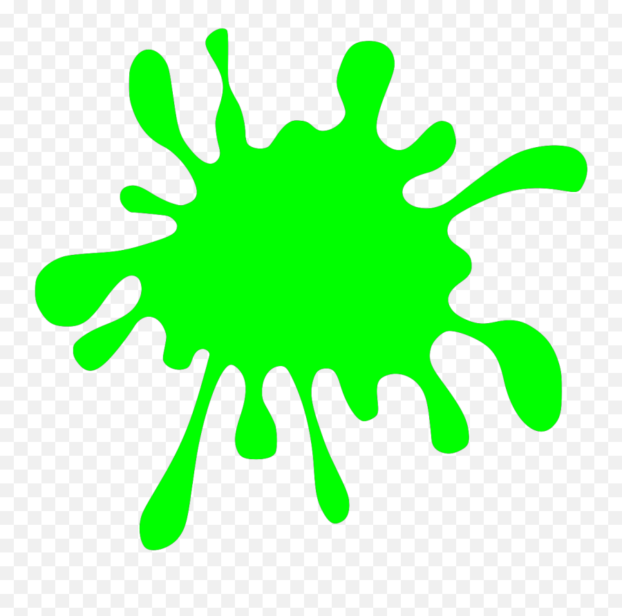 Green Splat Svg Vector Green Splat - Ghostbusters Clipart Emoji,Why Is Emoticon A Green Blob Alien