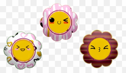 Flower Cartoon - Happy Emoji,Emotions Cartoon Easy To Draw