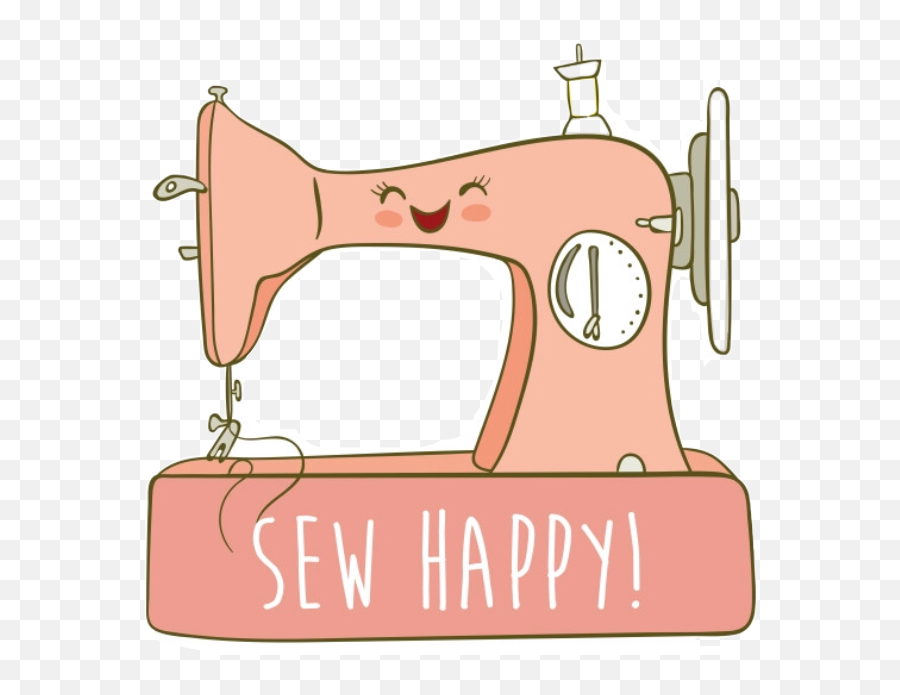 Sewing Machine Sticker Challenge - Cute Sewing Machine Png Emoji,Sewing Machine Emoji