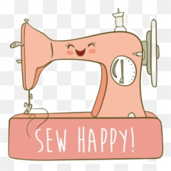 Sewing Machine Sticker Challenge - Cute Sewing Machine Png Emoji,Sewing Machine Emoji