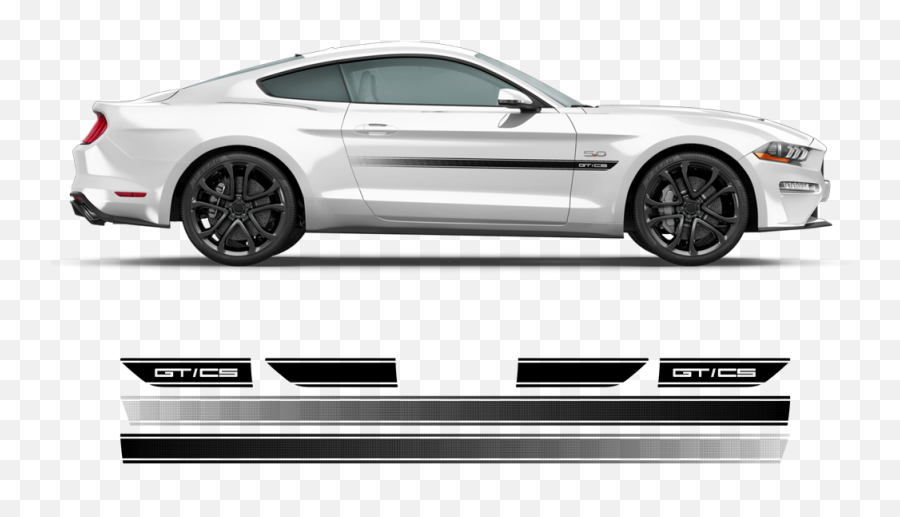 Mustang California Special Stripes Gt - 2020 Mustang Gt Custom Stripes Emoji,Work Emotion S550 Mustang